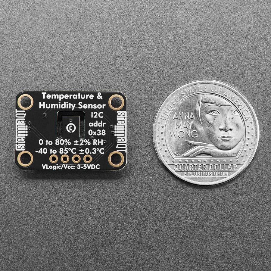 Adafruit AHT20 - Temperature & Humidity Sensor Breakout Board - STEMMA QT / Qwiic - Image 5