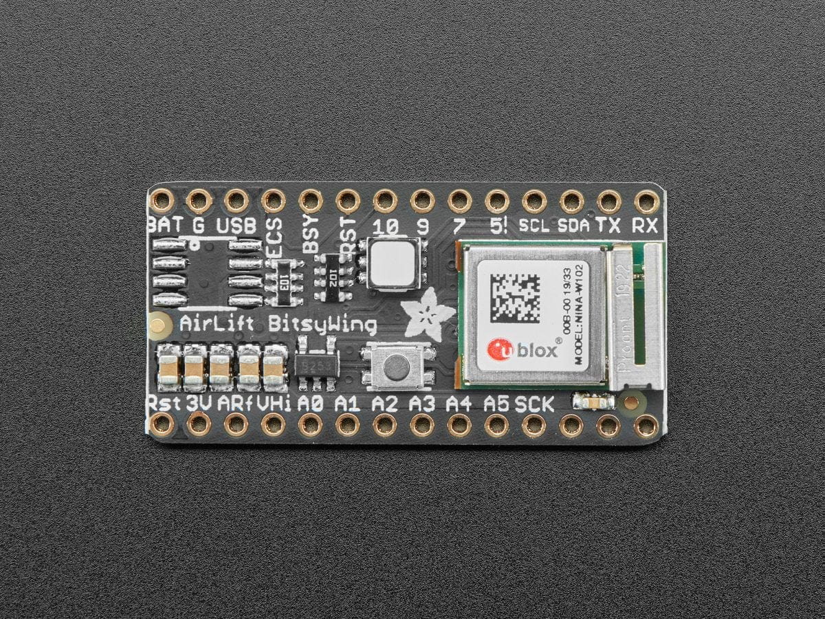 Adafruit AirLift Bitsy Add-On – ESP32 WiFi Co-Processor [Discontinued] - Image 2