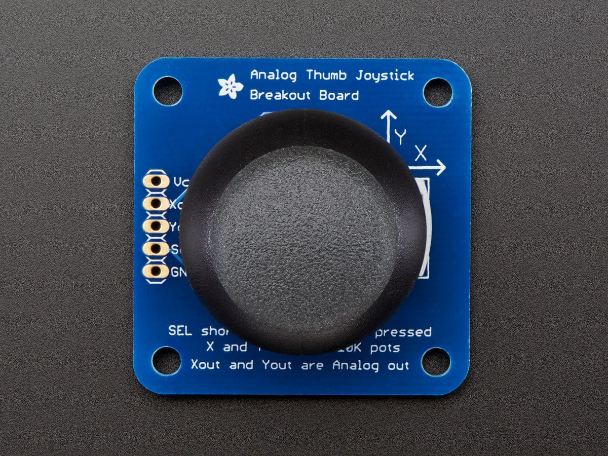 Analog 2-axis Thumb Joystick with Select Button + Breakout Board - Image 2