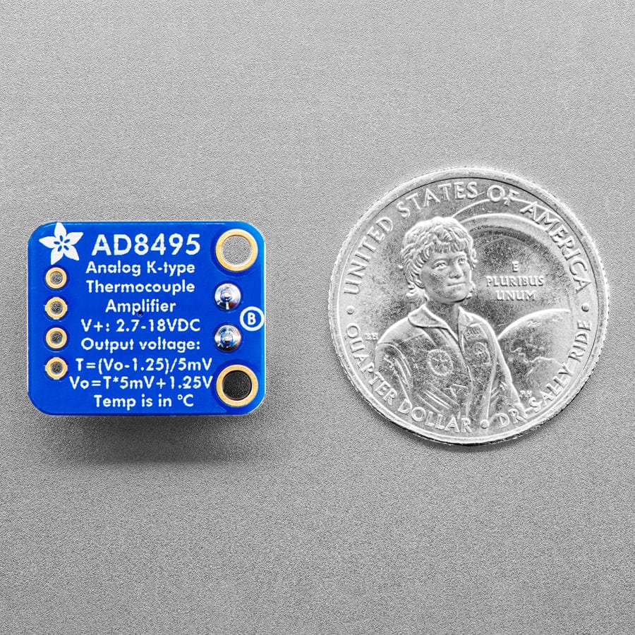 Analog Output K-Type Thermocouple Amplifier - AD8495 Breakout - Image 5
