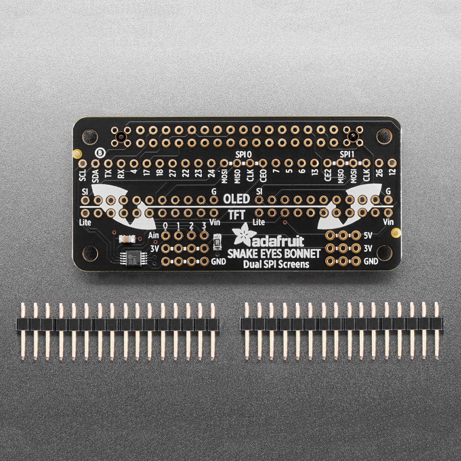 Adafruit Animated Eyes Bonnet for Raspberry Pi Mini Kit - Without Displays - Image 3