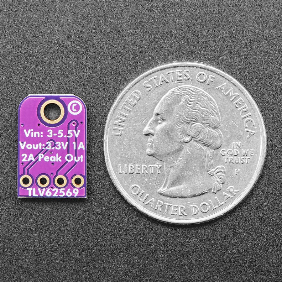 TLV62569 3.3V Buck Converter Breakout - 3.3V Output 1.2A Max - Image 4