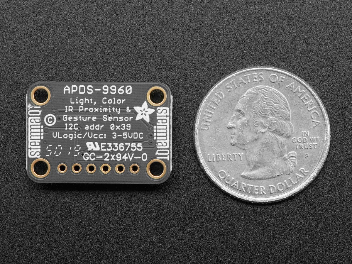 Adafruit APDS9960 Proximity, Light, RGB, and Gesture Sensor (STEMMA QT / Qwiic) - Image 3