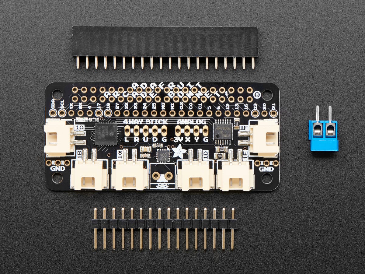 Adafruit Arcade Bonnet for Raspberry Pi with JST Connectors (Mini Kit) - Image 2