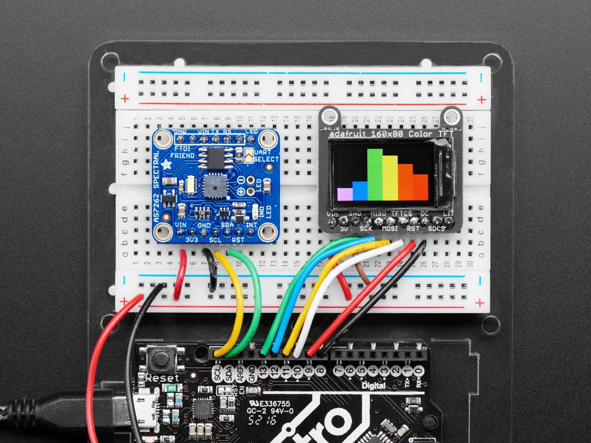Adafruit AS7262 6-Channel Visible Light / Color Sensor Breakout - Image 2