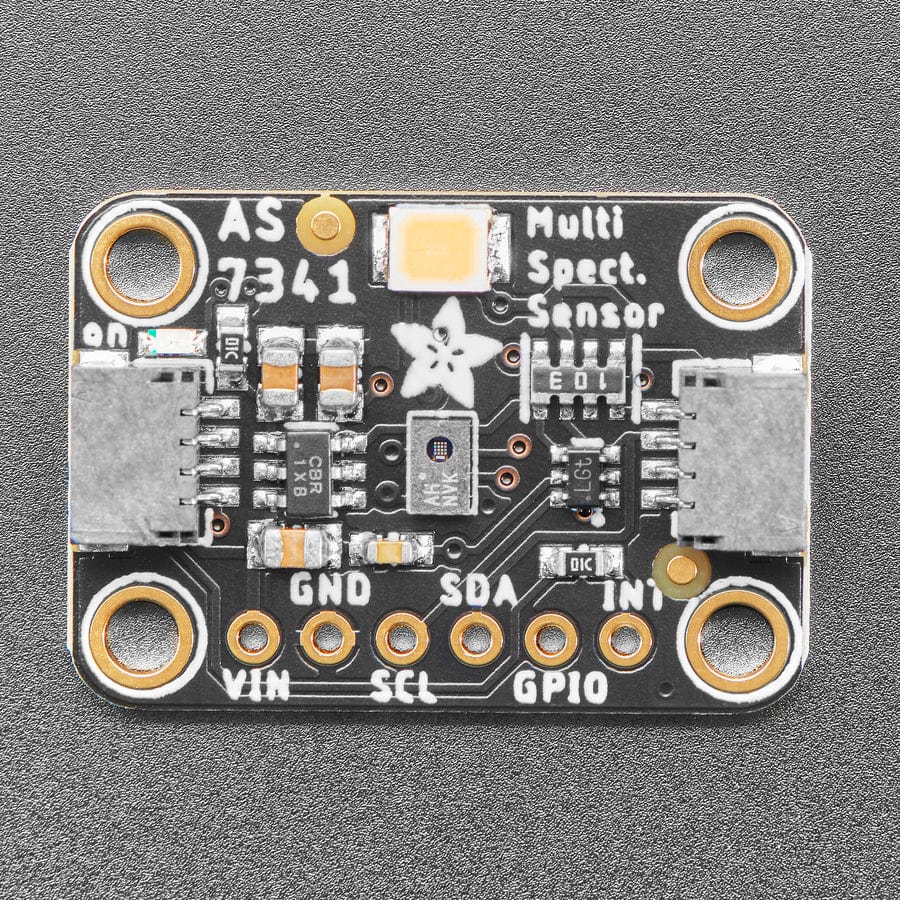 Adafruit AS7341 10-Channel Light / Colour Sensor Breakout (STEMMA QT / Qwiic) - Image 2
