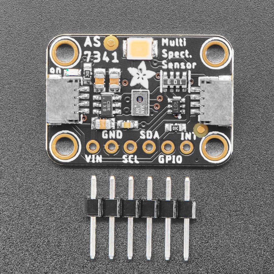 Adafruit AS7341 10-Channel Light / Colour Sensor Breakout (STEMMA QT / Qwiic) - Image 4