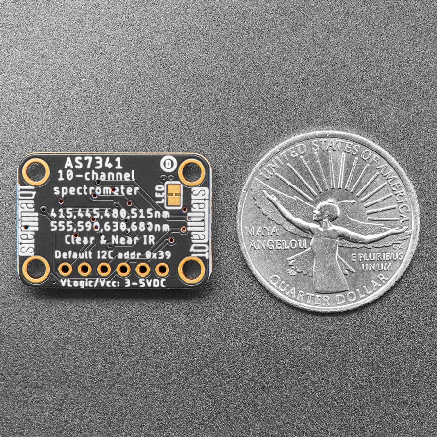 Adafruit AS7341 10-Channel Light / Colour Sensor Breakout (STEMMA QT / Qwiic) - Image 5