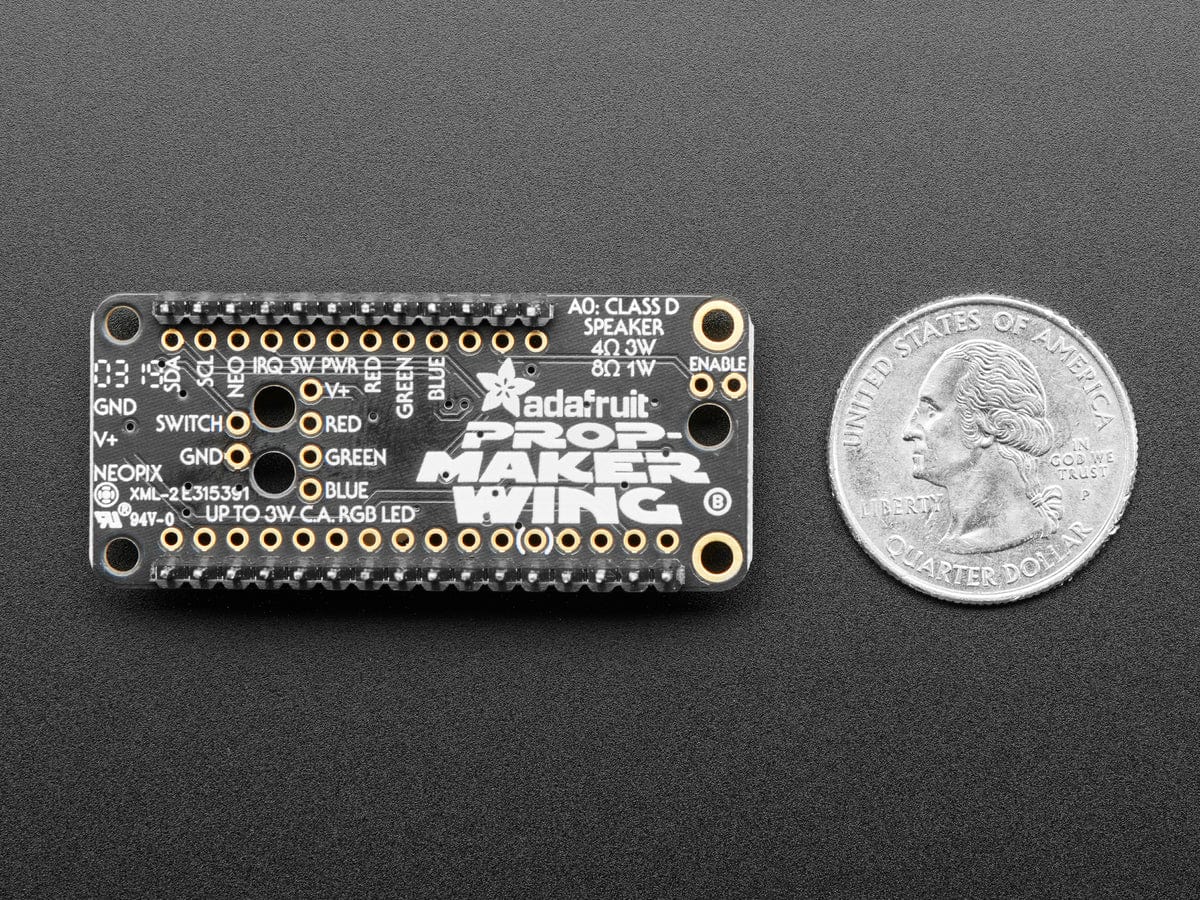 Assembled Adafruit Prop-Maker FeatherWing - Image 6
