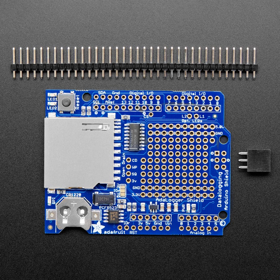 Adafruit Assembled Data Logging Shield for Arduino - Image 3