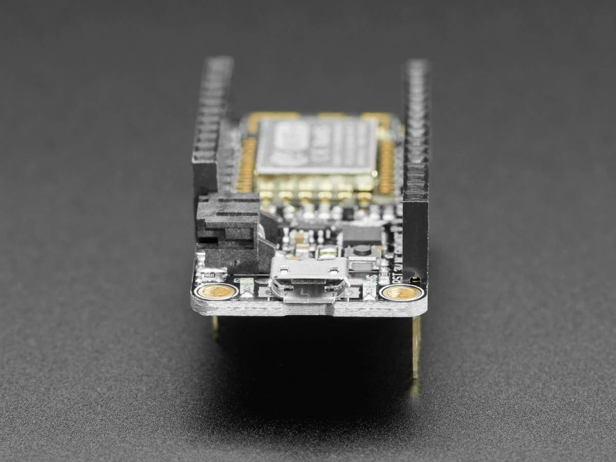 Assembled Feather HUZZAH w/ ESP8266 WiFi With Stacking Headers - Image 4