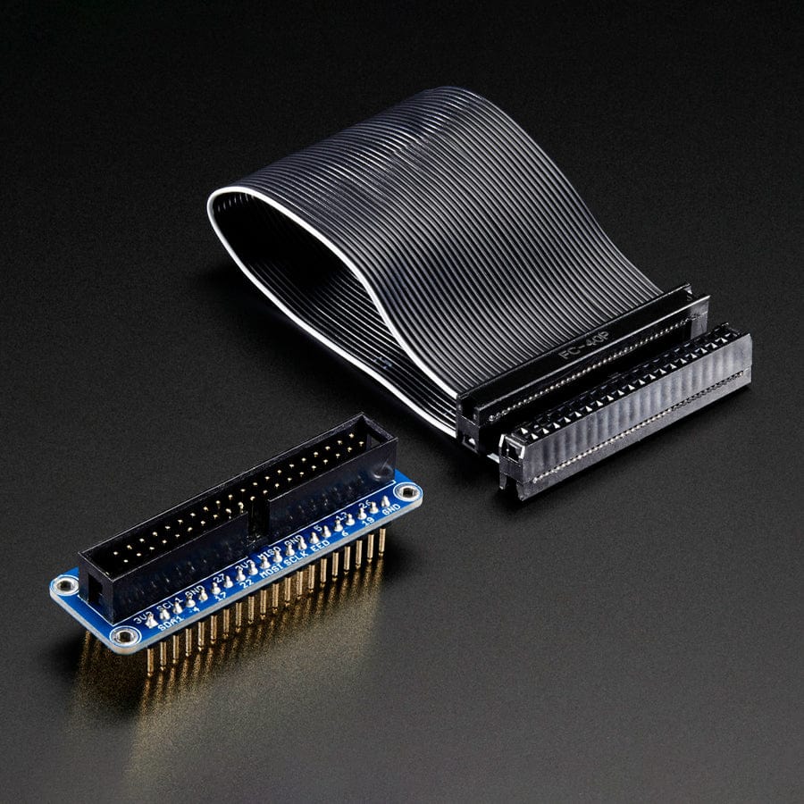 Assembled Pi Cobbler Plus - Breakout Cable (for Pi B+/A+/Pi 2/Pi 3/Pi 4/Pi 5) - Image 2