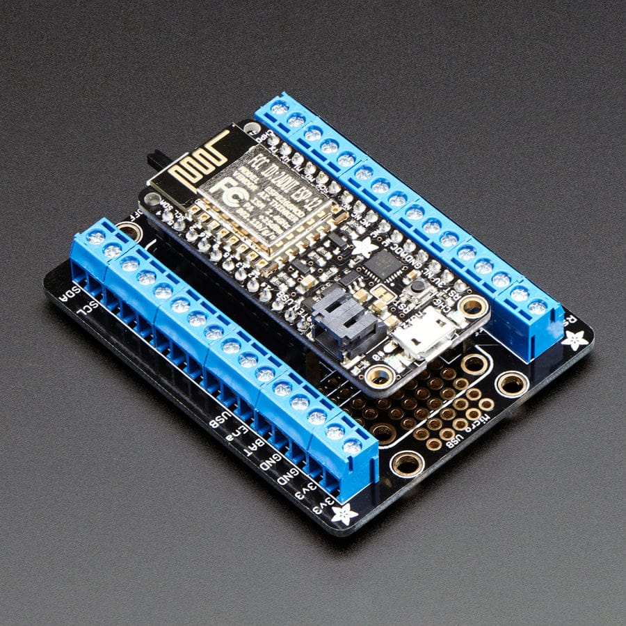 Assembled Terminal Block Breakout FeatherWing - Image 4