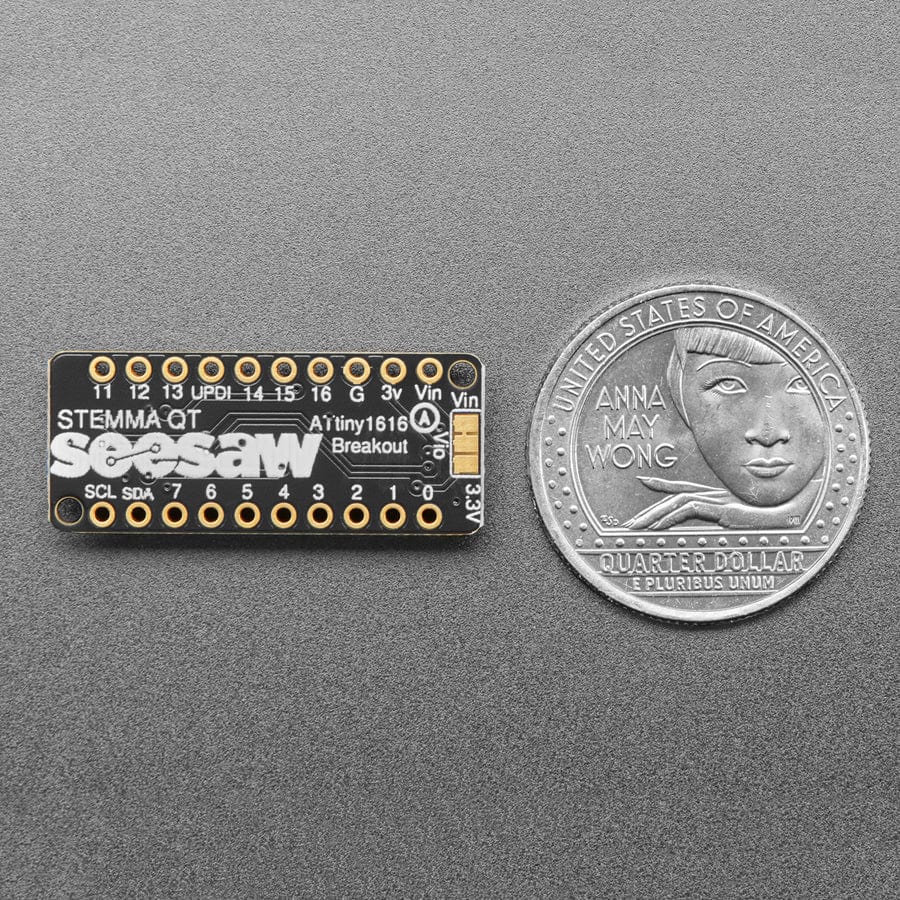 Adafruit ATtiny1616 Breakout with seesaw - STEMMA QT / Qwiic - Image 5