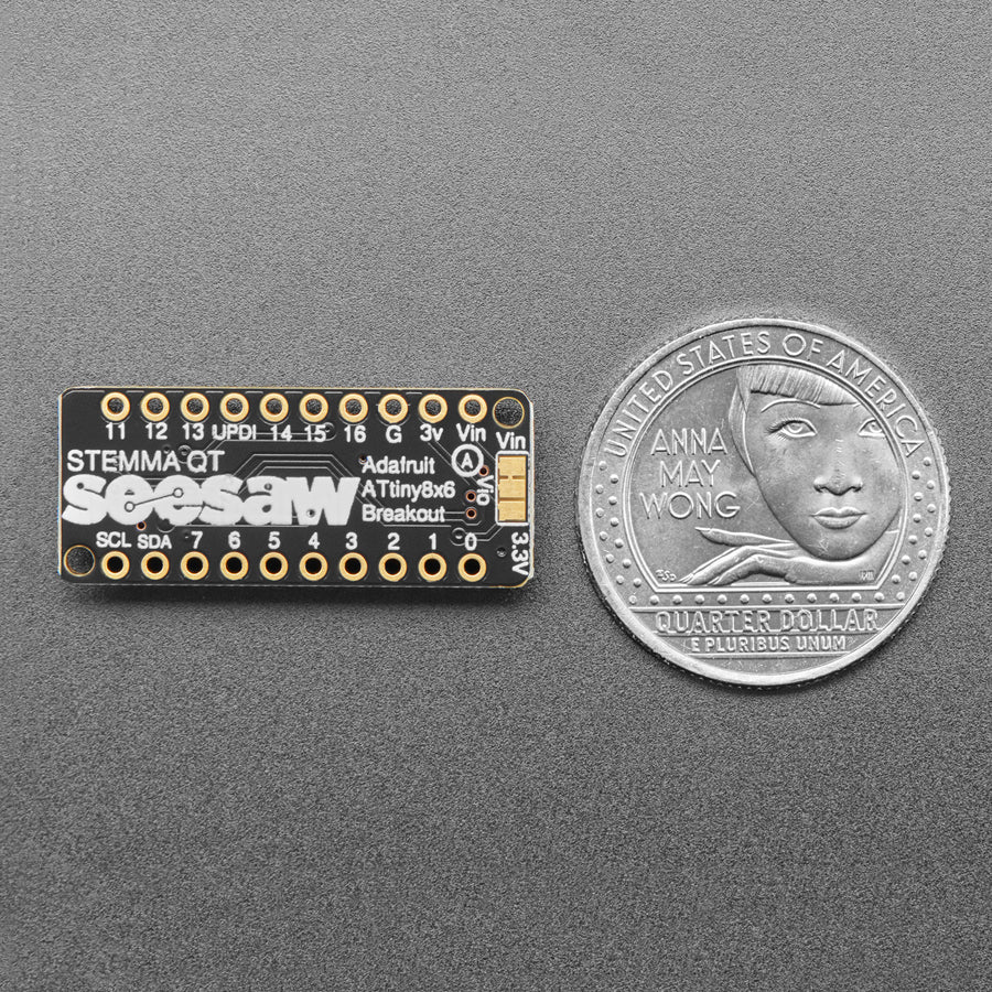 Adafruit ATtiny816 Breakout with seesaw - STEMMA QT / Qwiic - Image 5