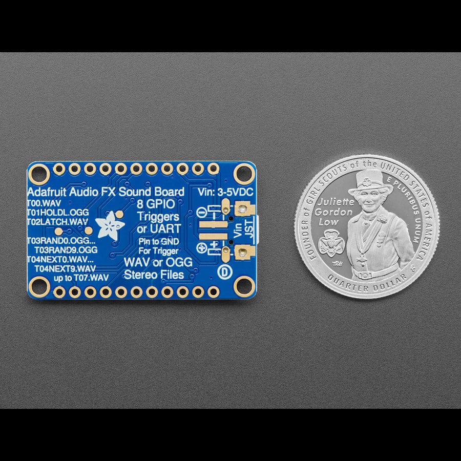Adafruit Audio FX Mini Sound Board - WAV/OGG Trigger - 2MB Flash - Image 6
