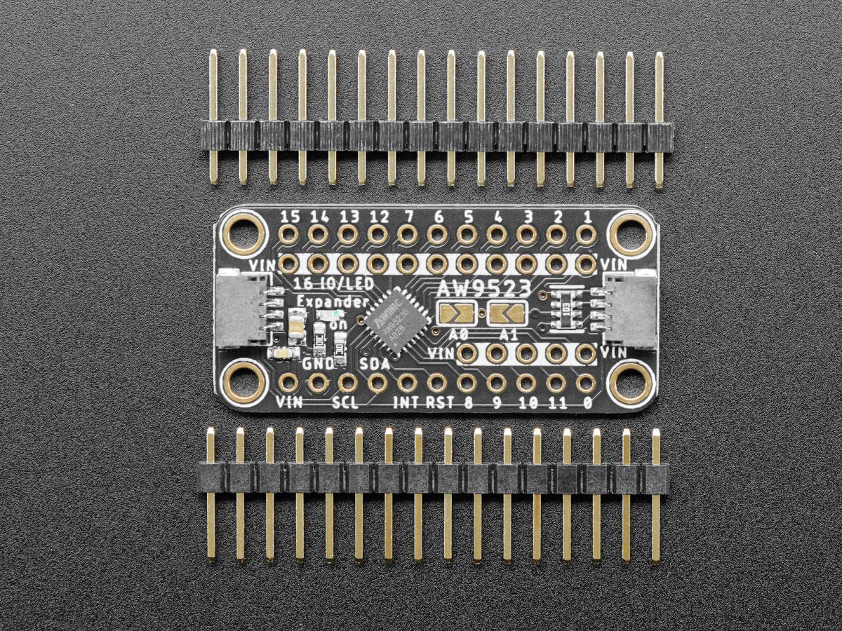 Adafruit AW9523 GPIO Expander and LED Driver Breakout (STEMMA QT / Qwiic) - Image 3