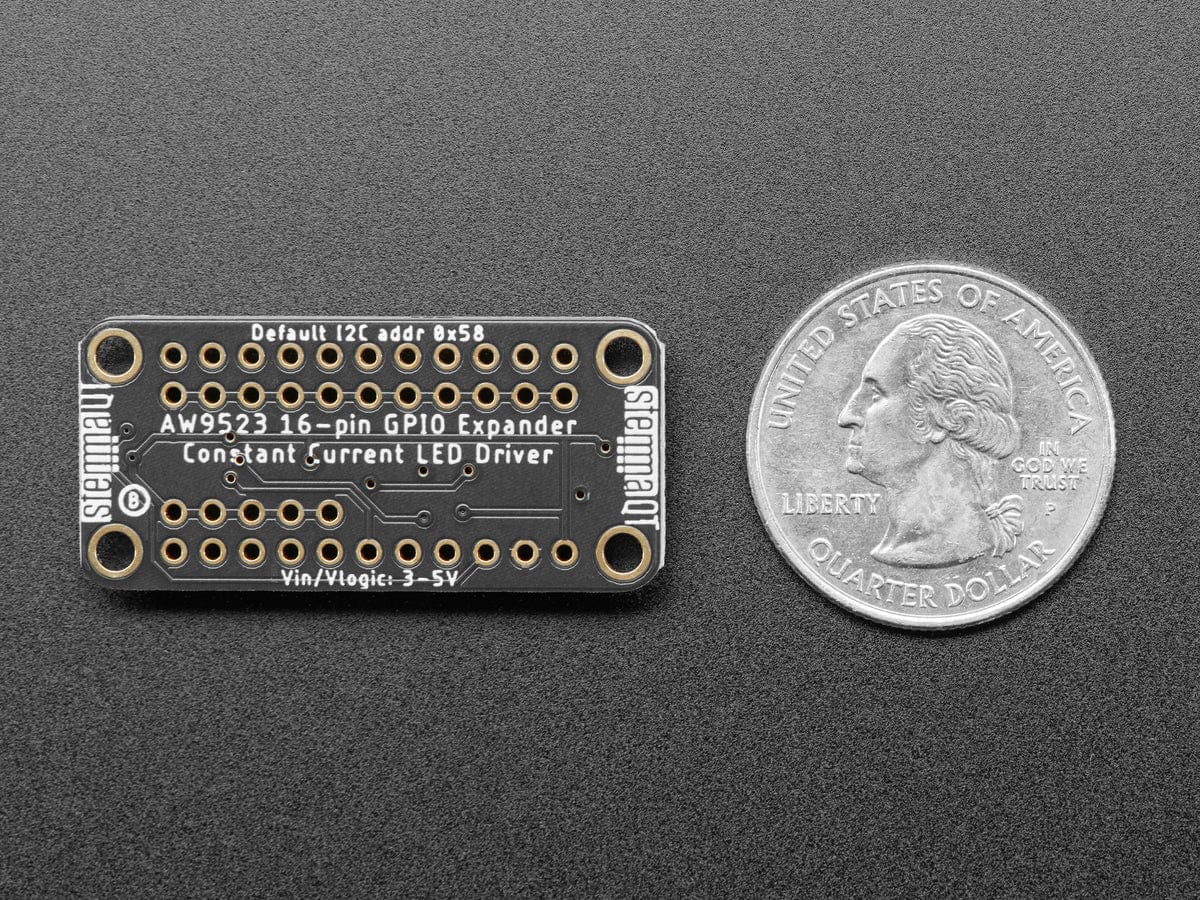 Adafruit AW9523 GPIO Expander and LED Driver Breakout (STEMMA QT / Qwiic) - Image 5