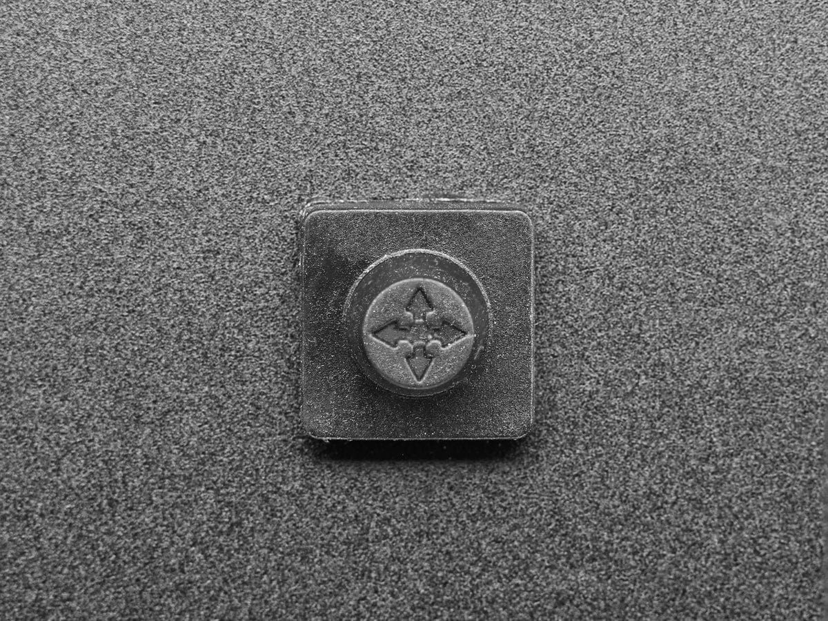 Black Rubber Joystick Nubbin Cap for Navigation Joystick - Image 2