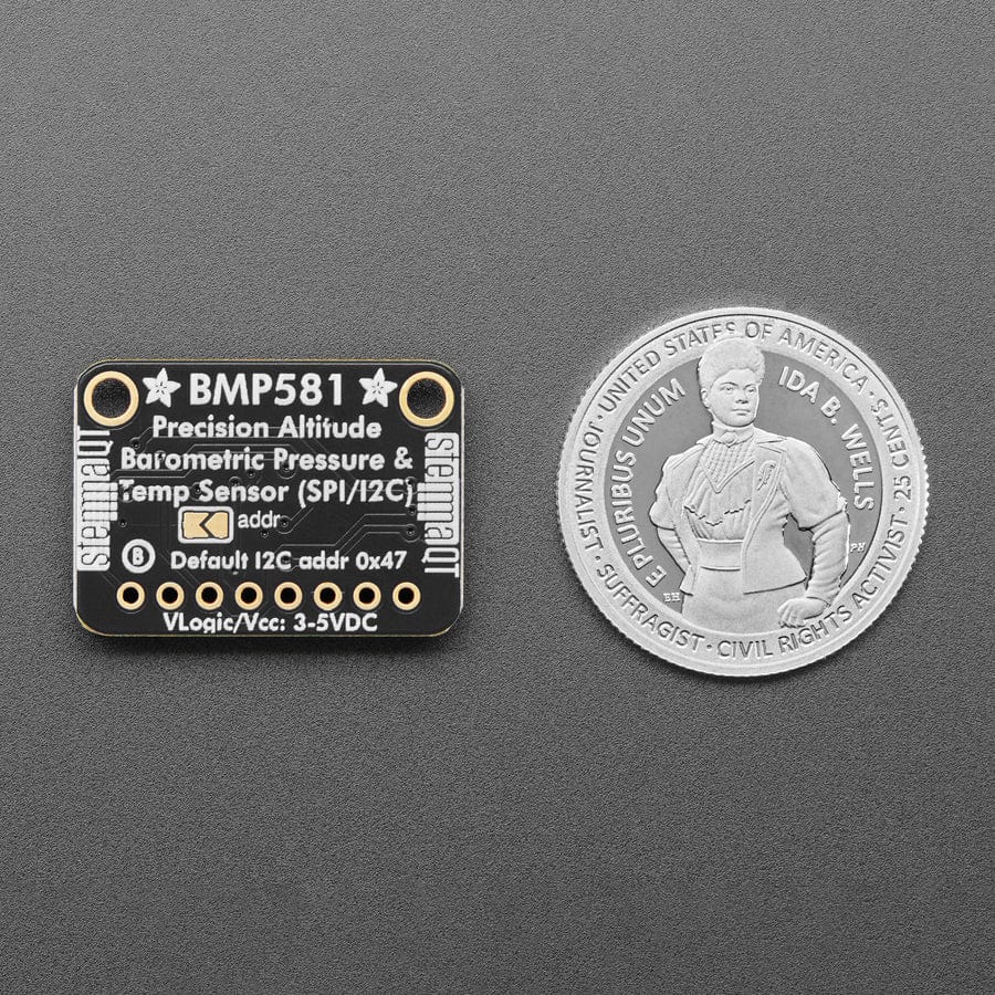 Adafruit BMP581 I2C or SPI Temperature and Pressure Sensor - STEMMA QT - Image 6