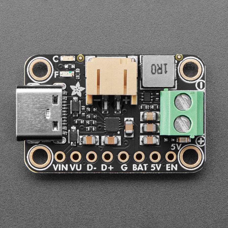 Adafruit bq25185 USB / DC / Solar Charger with 5V Boost Board - Image 2