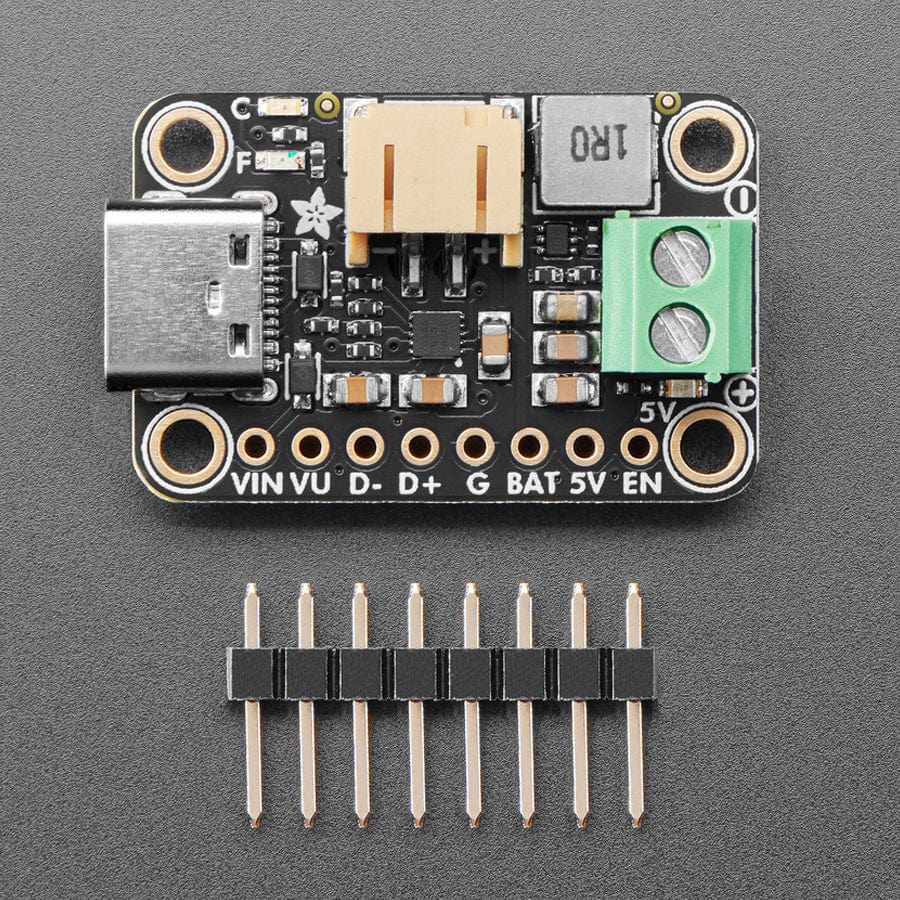 Adafruit bq25185 USB / DC / Solar Charger with 5V Boost Board - Image 3