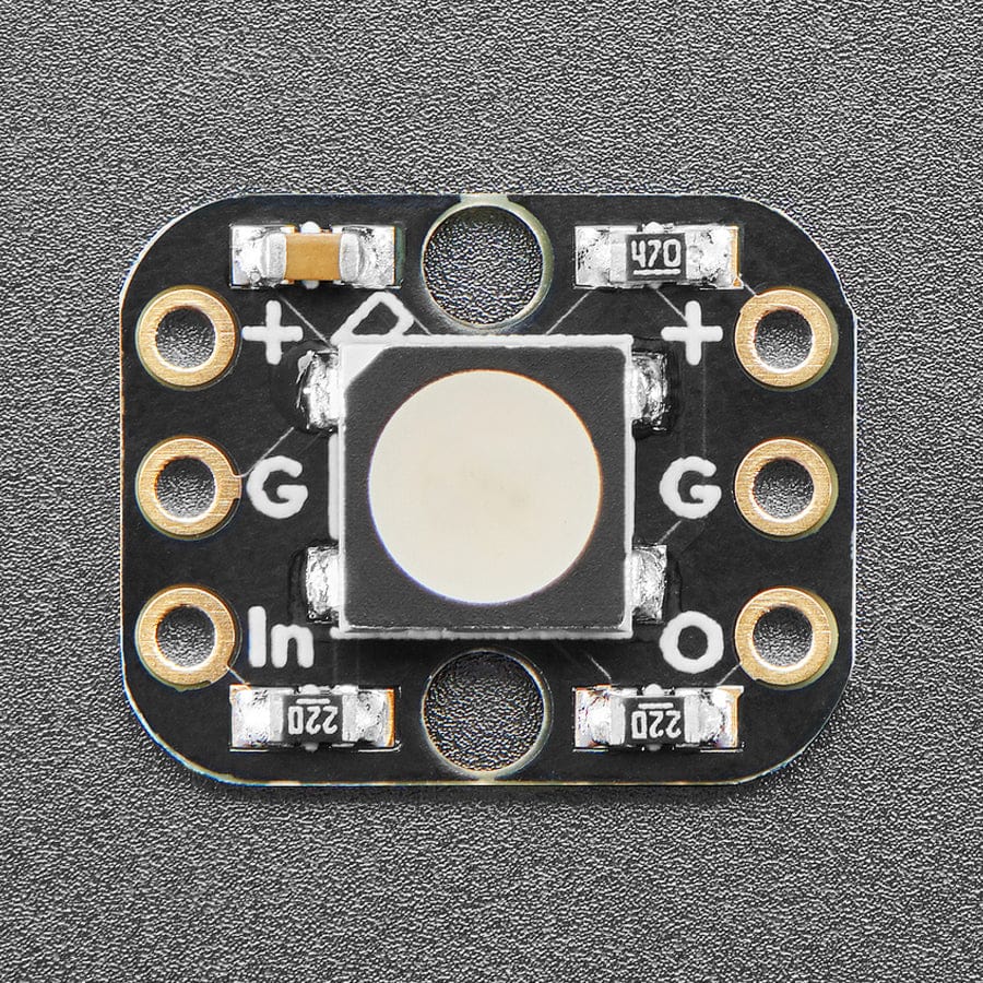 Breadboard-friendly RGB Smart NeoPixel - Pack of 5 - Image 3