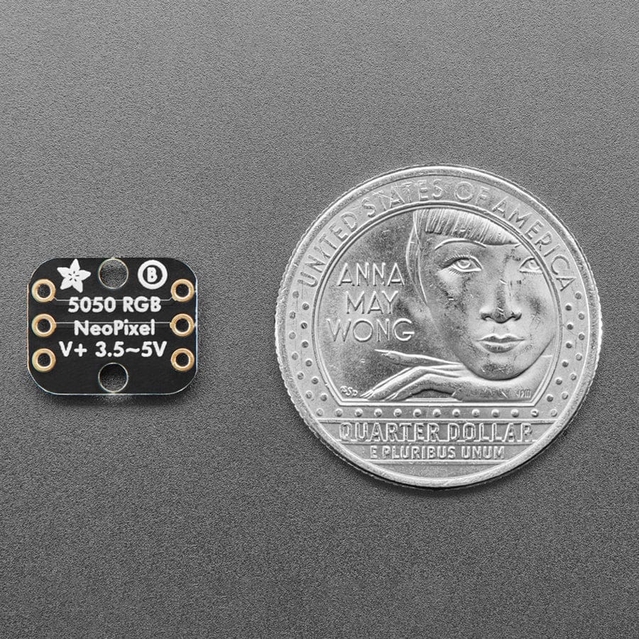 Breadboard-friendly RGB Smart NeoPixel - Pack of 5 - Image 4