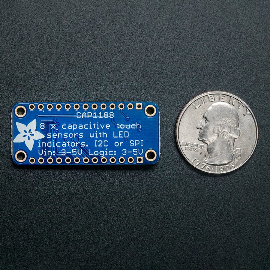 CAP1188 - 8-Key Capacitive Touch Sensor Breakout - I2C or SPI - Image 3