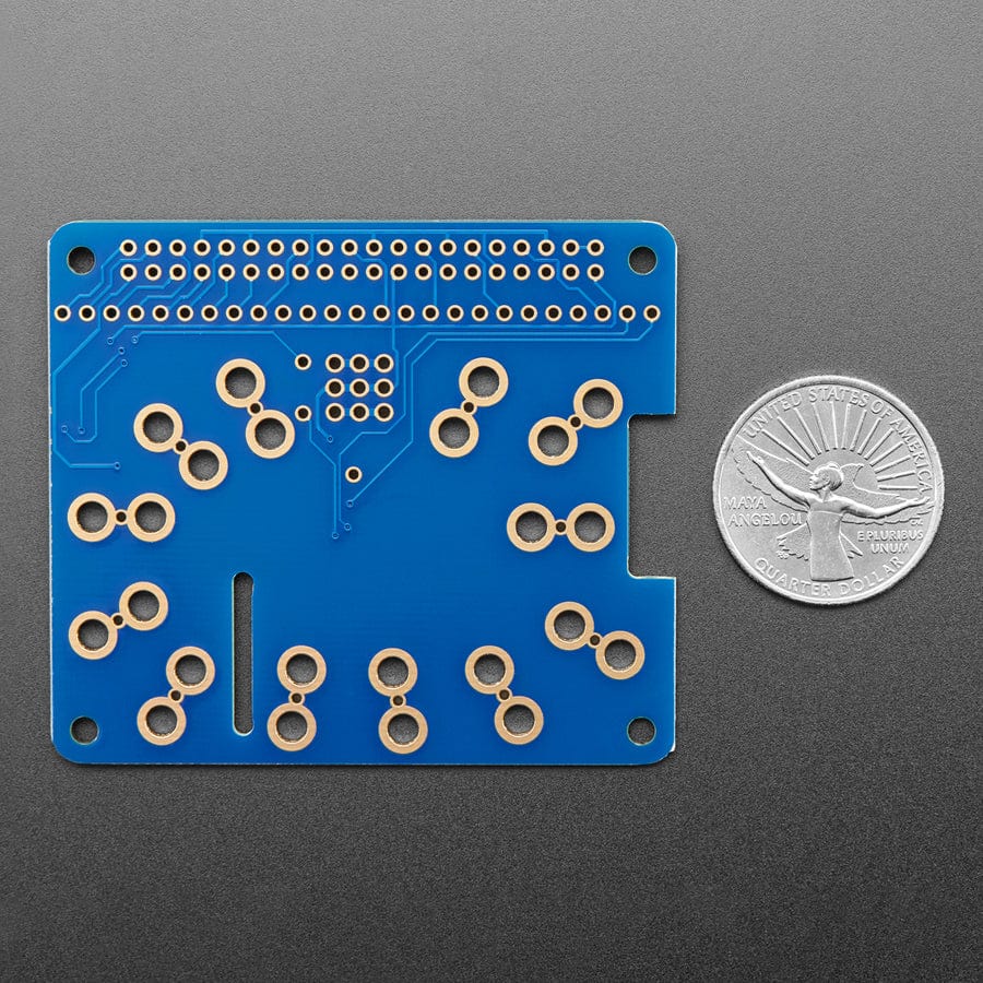 Adafruit Capacitive Touch HAT for Raspberry Pi - Mini Kit - MPR121 - Image 4