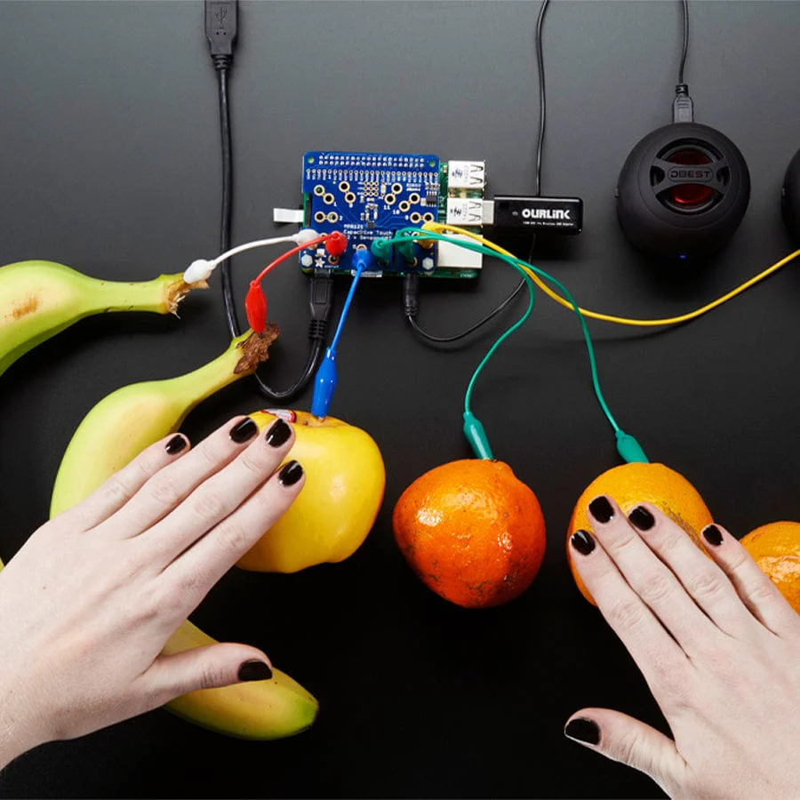 Adafruit Capacitive Touch HAT for Raspberry Pi - Mini Kit - MPR121 - Image 5