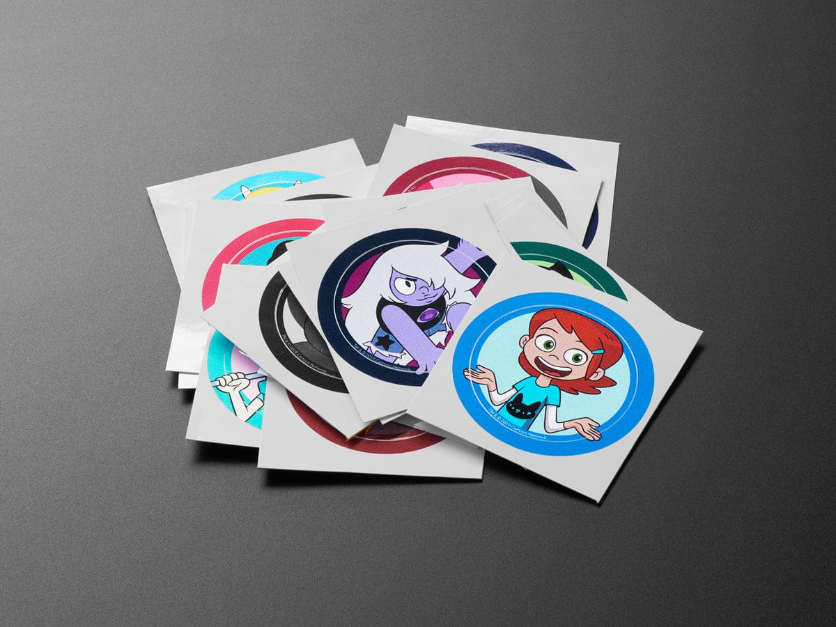 Cartoon Network Sticker Set for Circuit Playground Express [Discontinued] - Image 2
