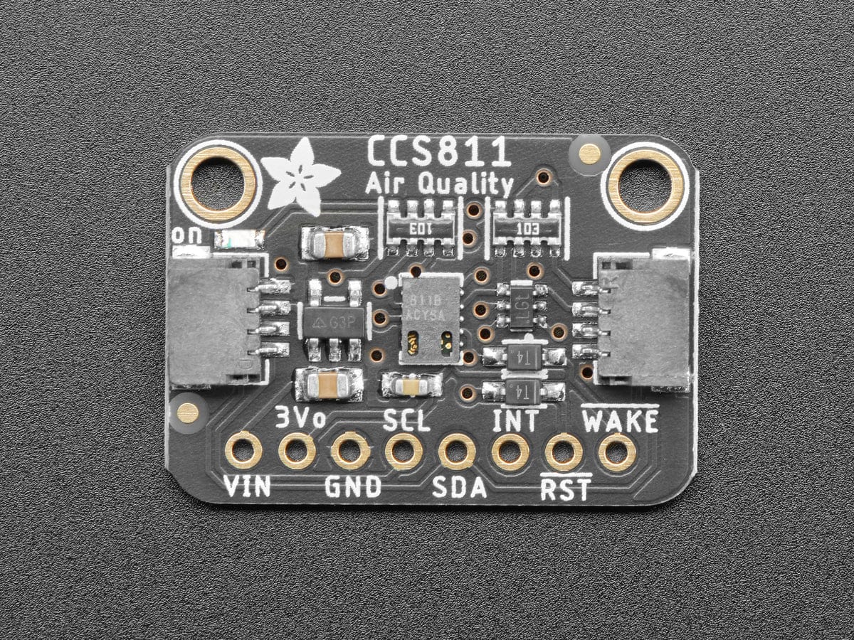 Adafruit CCS811 Air Quality Sensor Breakout - VOC and eCO2 (STEMMA QT / Qwiic) [Discontinued] - Image 3