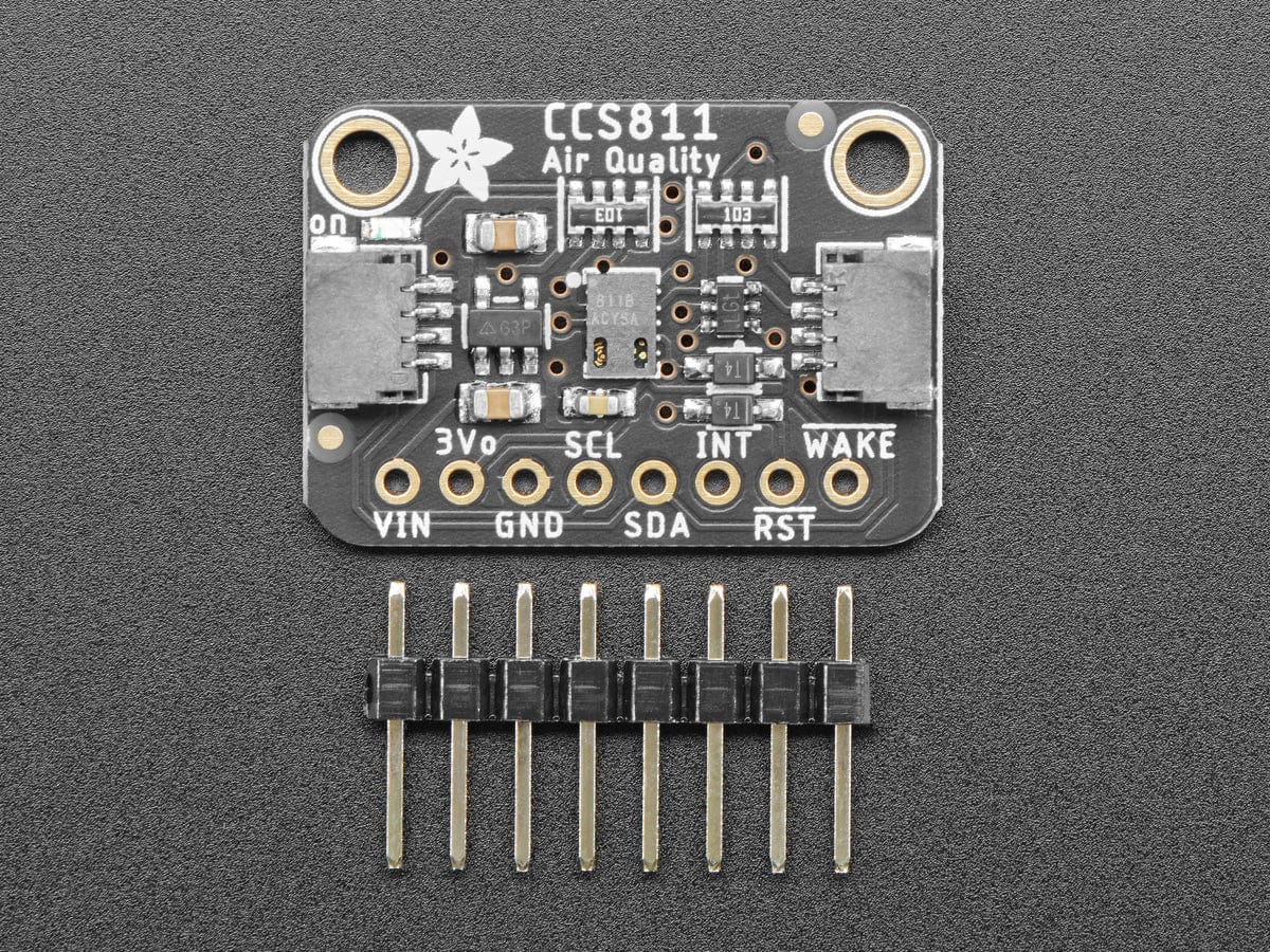 Adafruit CCS811 Air Quality Sensor Breakout - VOC and eCO2 (STEMMA QT / Qwiic) [Discontinued] - Image 4