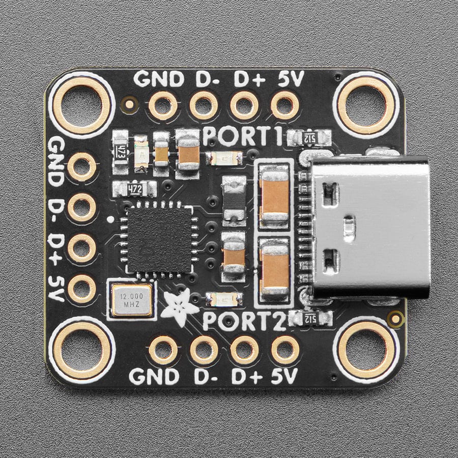 Adafruit CH334F Mini 2-Port USB Hub Breakout - Image 2