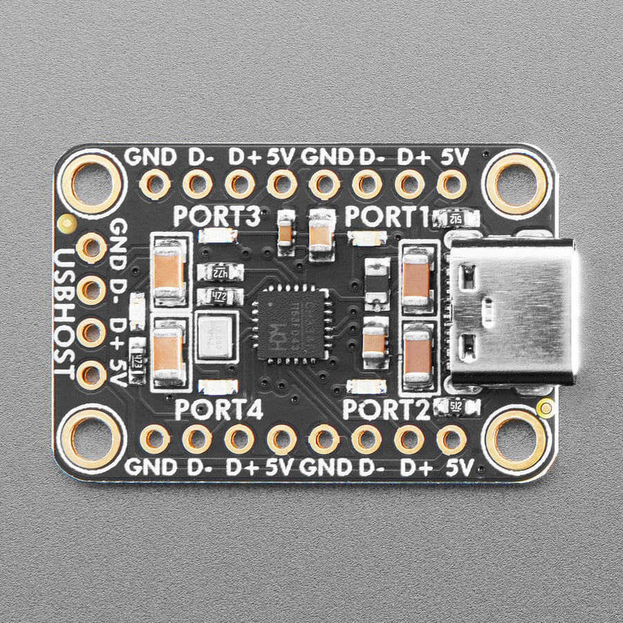 Adafruit CH334F Mini 4-Port USB Hub Breakout - Image 2
