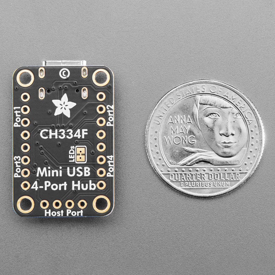 Adafruit CH334F Mini 4-Port USB Hub Breakout - Image 6