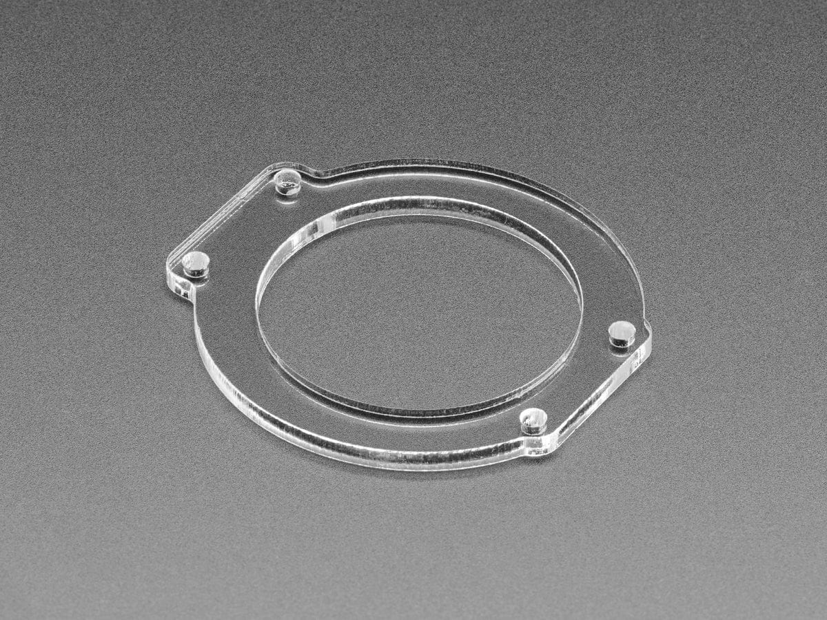Clear Acrylic Lens Holder + Hardware Kit for HalloWing - Image 2