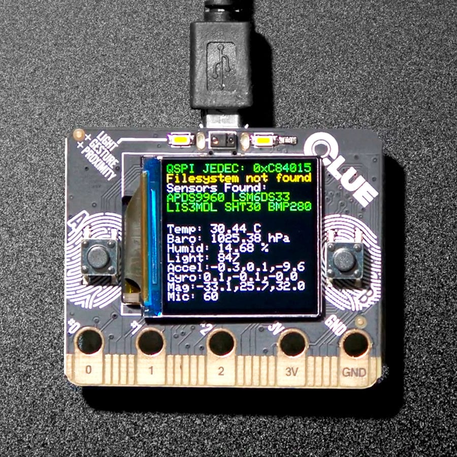 Adafruit CLUE - nRF52840 Express with Bluetooth LE - Image 4