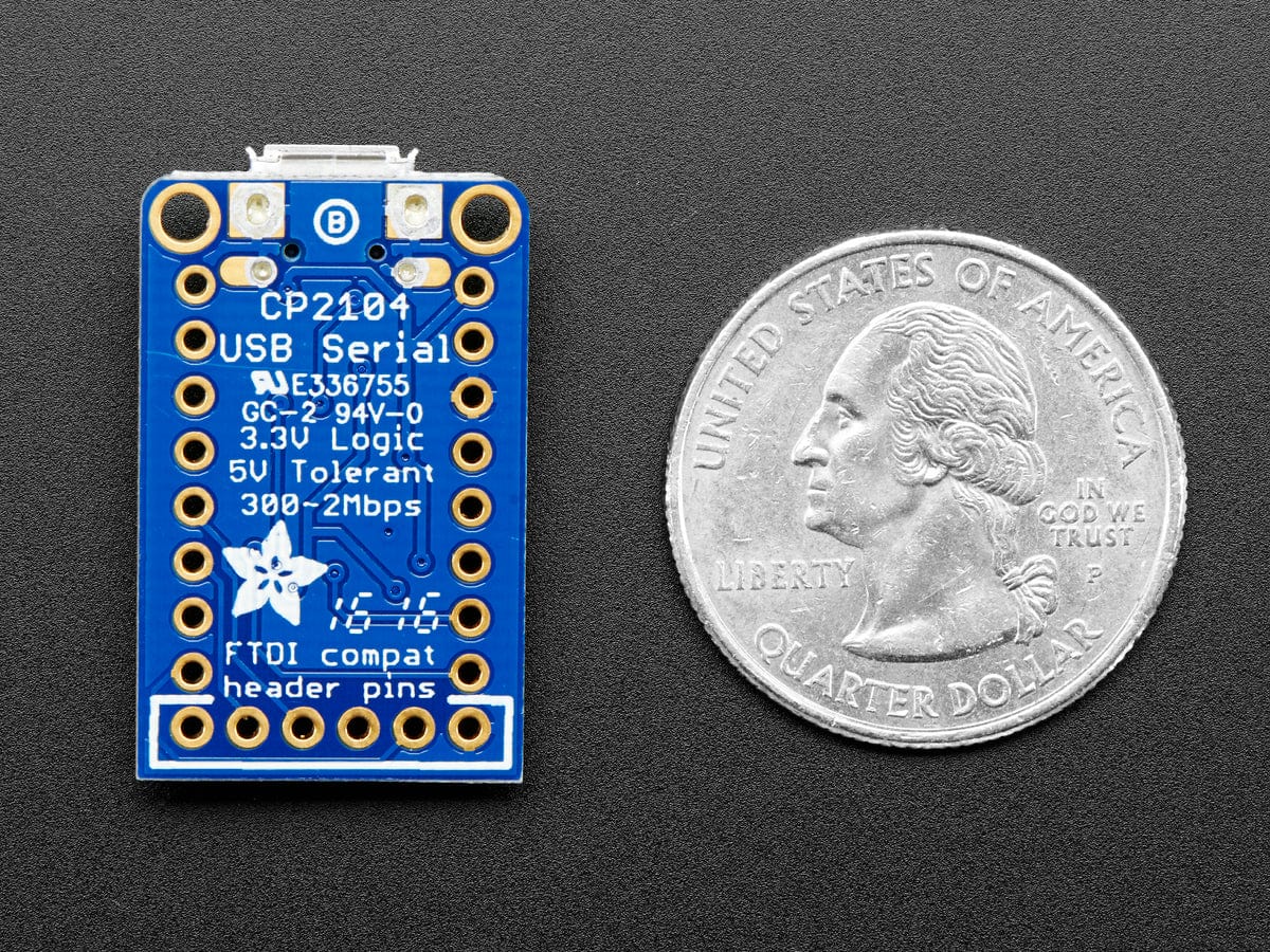 Adafruit CP2104 Friend - USB to Serial Converter [Discontinued] - Image 3