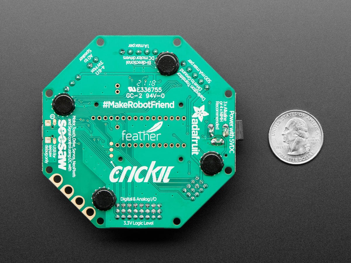Adafruit CRICKIT FeatherWing for any Feather - Image 5