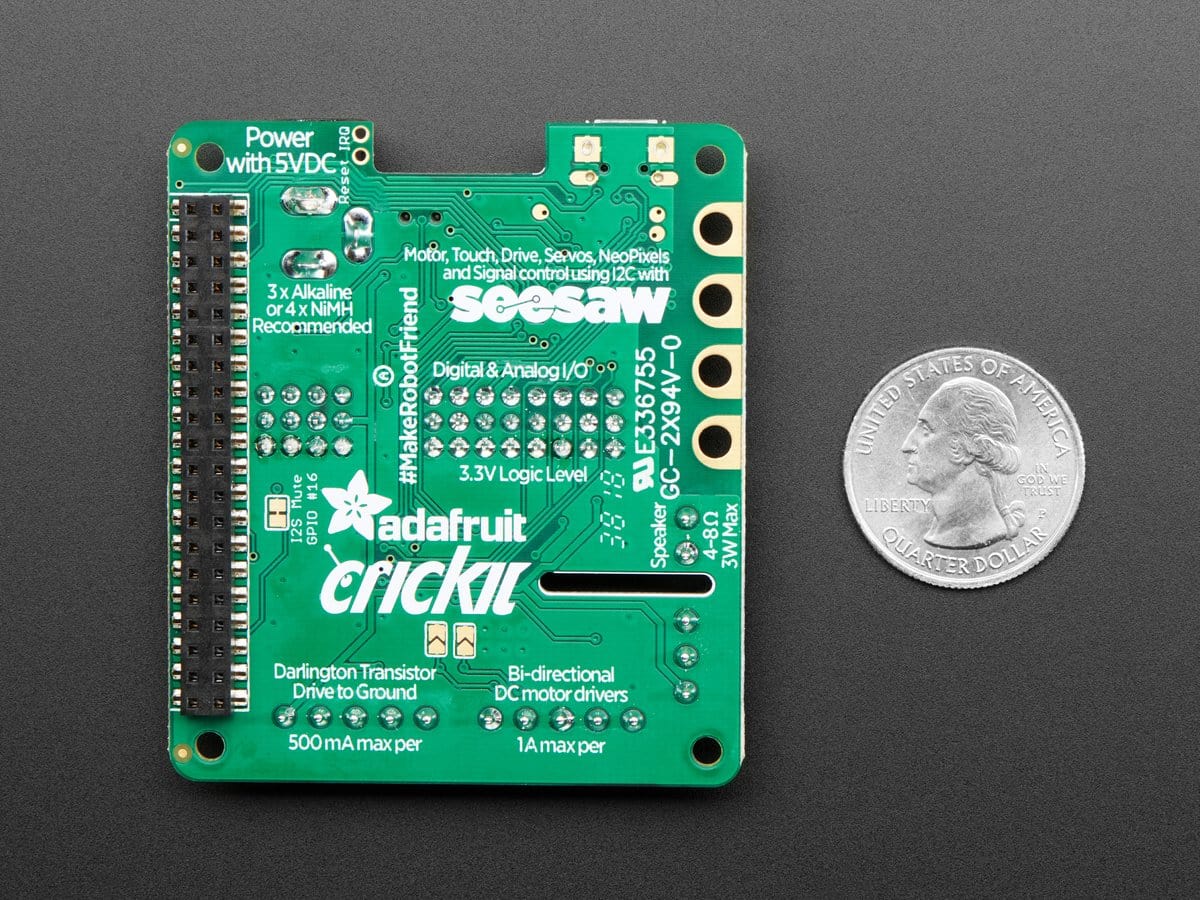 Adafruit CRICKIT HAT for Raspberry Pi - Image 5