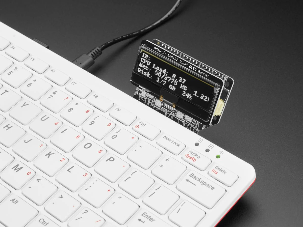 Adafruit CYBERDECK Bonnet for Raspberry Pi 500/400 - Image 3