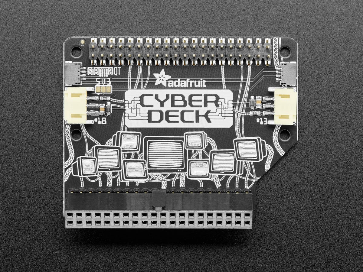 Adafruit CYBERDECK Bonnet for Raspberry Pi 500/400 - Image 6