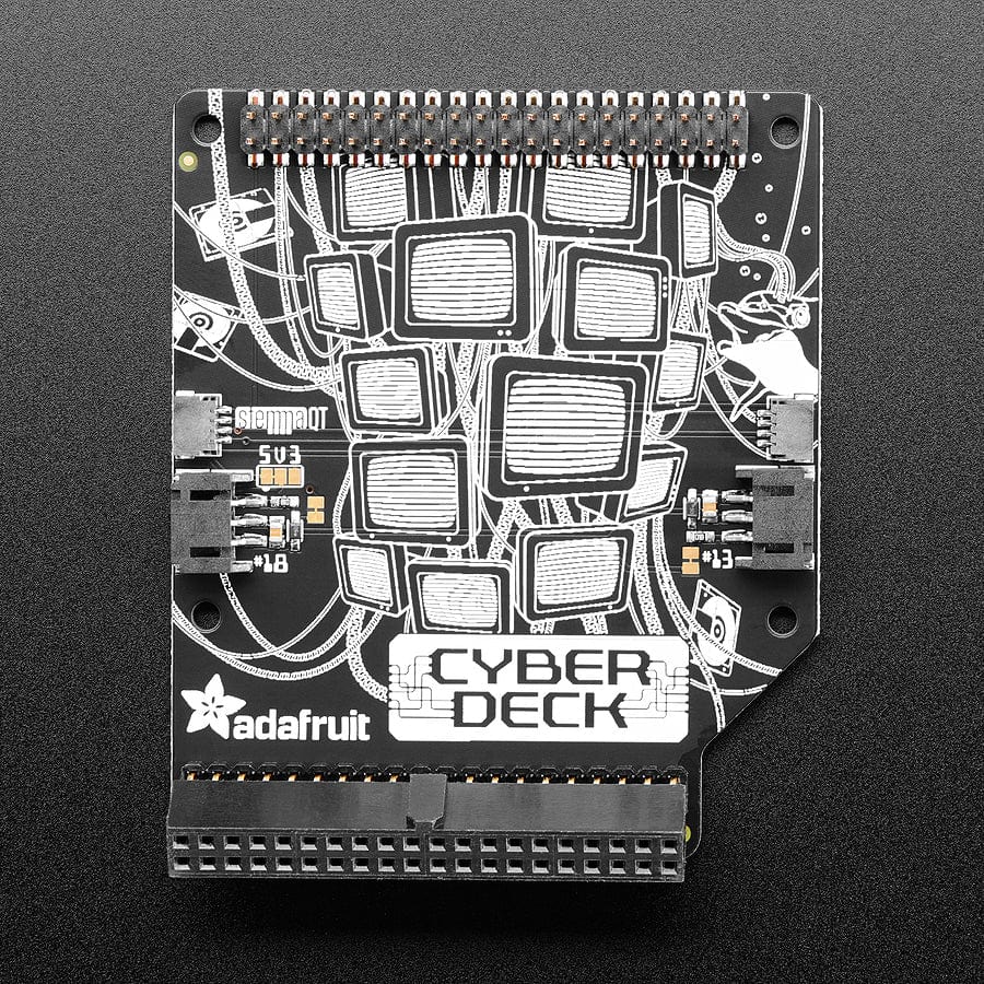 Adafruit CYBERDECK HAT for Raspberry Pi 500/400 - Image 4