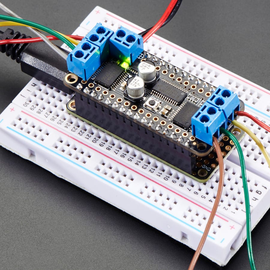 DC Motor + Stepper FeatherWing - Image 5