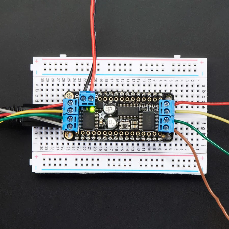 DC Motor + Stepper FeatherWing - Image 6