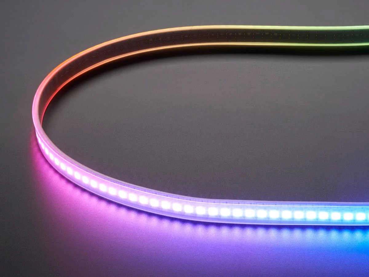 Adafruit DotStar Digital LED Strip - White 144 LED/m - One Meter [Discontinued] - Image 2