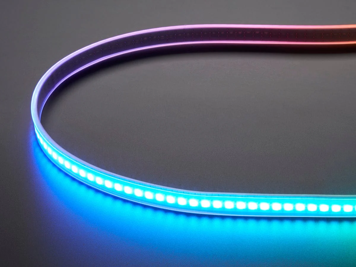 Adafruit DotStar Digital LED Strip - White 144 LED/m - One Meter [Discontinued] - Image 3