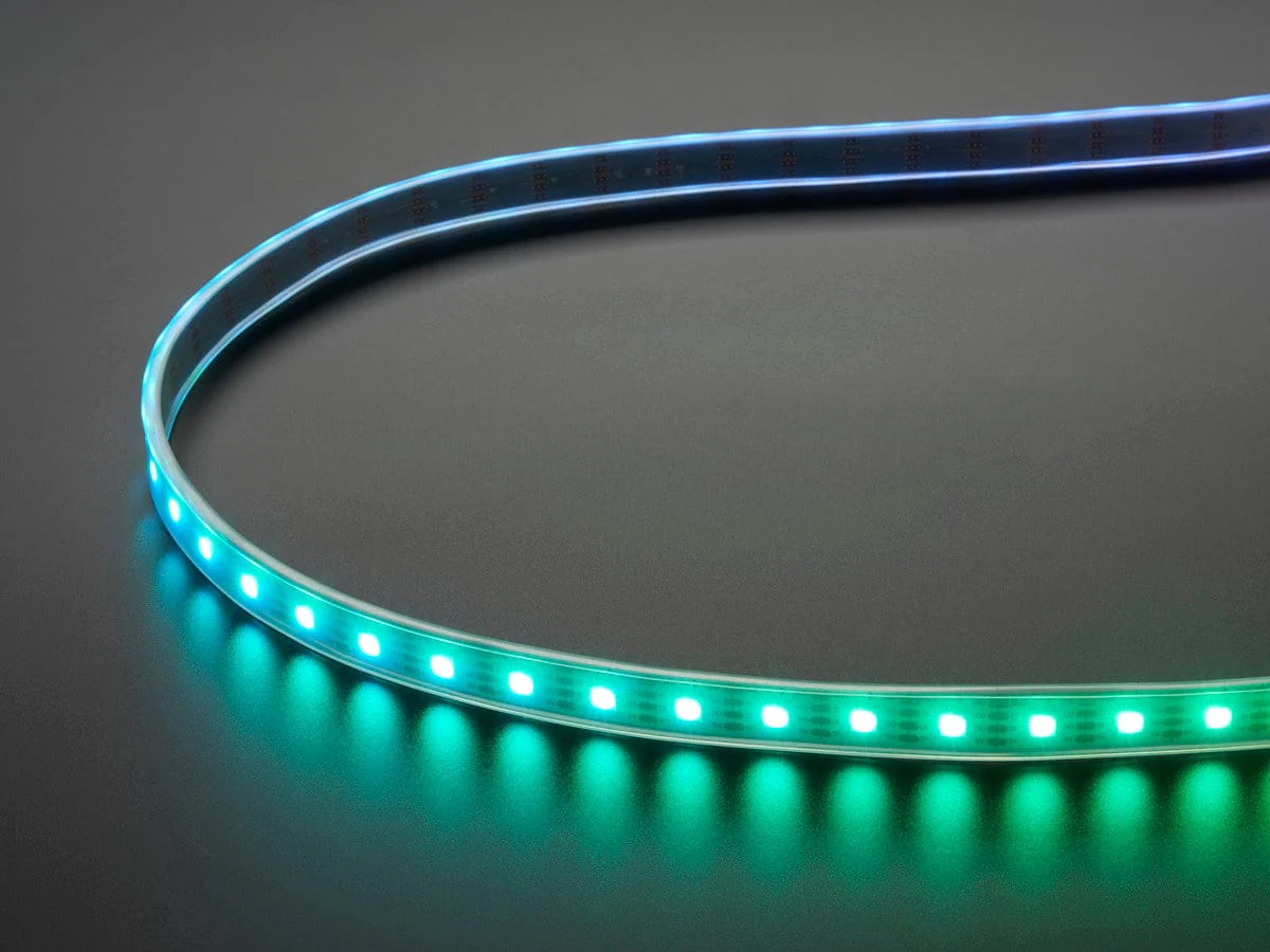 Adafruit DotStar Digital LED Strip - White 60 LED - 1m (WHITE) [Discontinued] - Image 2